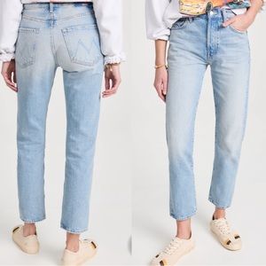 MOTHER High Waisted Hiker Hover Jeans Didn't I Warn You Size 27